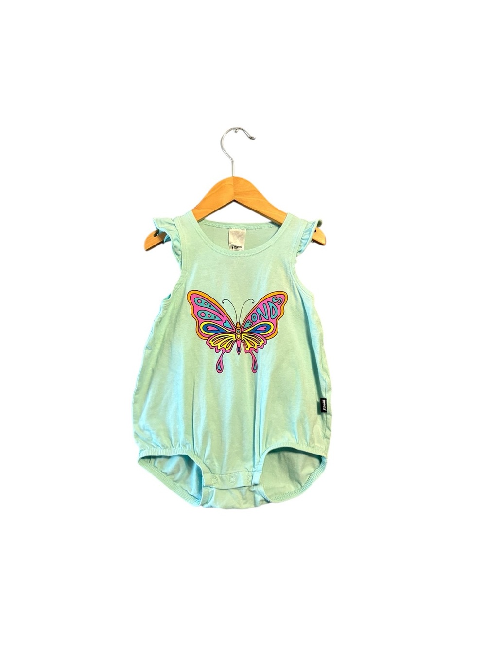 Bonds Mint Butterfly Tank Romper